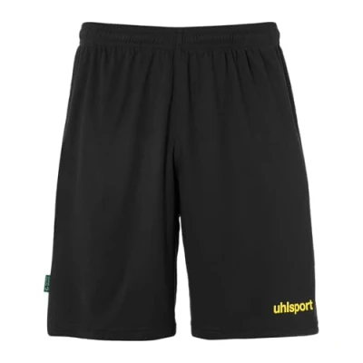 Immagine di uhlsport Pantaloncini da Uomo Center Basic FTP Nero/Giallo Limone, XL