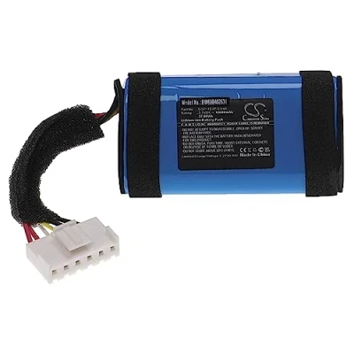 Immagine di vhbw 1x batteria sostituisce JBL 1AA011NA, GSP 1S3P CH4A per casse, altoparlanti, speaker (10000mAh, 3,7V, Li Ion)