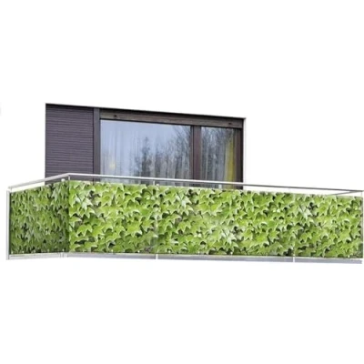 Immagine di Maximex Frangivista Wild Wein, 5 m, per balcone e terrazza, in polietilene, 85 x 500 cm, multicolore