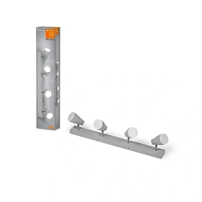 Immagine di LEDVANCE ORBIS Slim MOIA LAMPAGGIO LED 380MM, NERO, 24W, 2600 LM, luce bianca calda, molto omogenea, lunga durata, modulo saldamente installato, round, classe di protezione IP20, 3000k