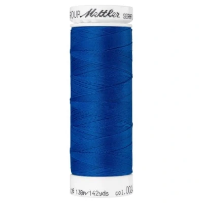 Immagine di Mettler SERAFLEX Filo elastico da cucito, 130 m, colore: blu jeans