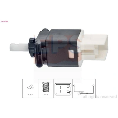 Immagine di EPS 1.810.269 Interruttore luce freno meccanico Made in Italy OE Equivalent MAZDA: MX 5 3