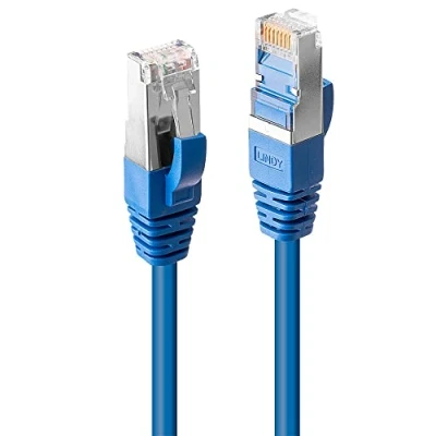 Immagine di Lindy Cavo di Rete Patch Cat.6 SSTP S/FTP PIMF privo alogeni, blu, 3m