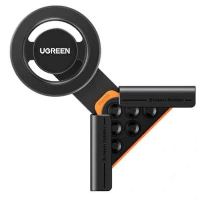 Immagine di UGREEN Porta Cellulare Auto Magsafe per Tesla, Supporto Magnetico Schermo Adsorbimento del gel di silice Adatto Accessori Tesla Model 3 Y, iPhone 16 15 14 13 e Custodia