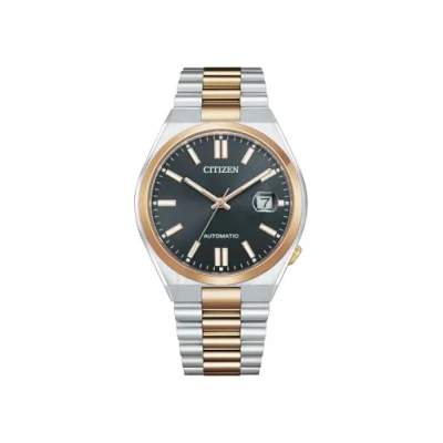 Immagine di Citizen Orologio da uomo analogico quadrante grigio NJ0154 80H, Grigio, meccanico, Meccanico