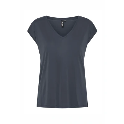 Immagine di Pieces Pckamala NOOS BC Tshirt basic, Donna, Taglia: XS, Ombre blue