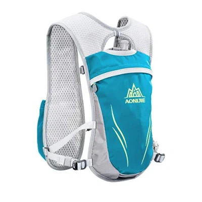Immagine di AONIJIE Unisex 5.5L corsa a idratazione Vest zaino Hydration Pack (Verde)