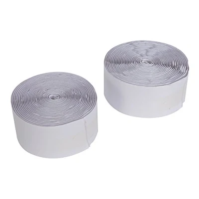 Immagine di FIXMAN Silverline 316144 Nastro, autoadesivo, bianco, 2 pezzi, 50 mm x 5 m ,