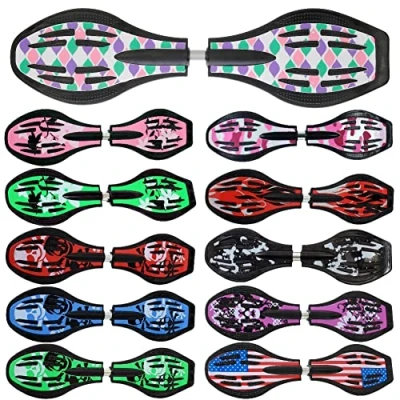 Immagine di FunTomia Waveboard Original Cuscinetto a Sfera con Custodia e CD (Diversi Colori) (Viola/Turchese)