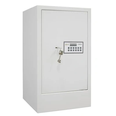 Immagine di ARREGUI Magna 590090 Cassaforte da Armadio a Doppia Sicurezza con Zoccolo di 10 cm Cassetta Codice e Chiave Grande Mobile, Mensola o Pavimento 62x35x36 71 L