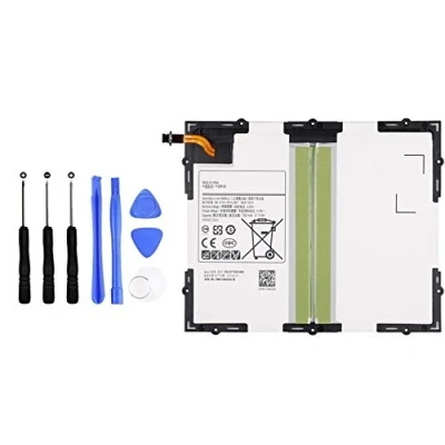 Immagine di EB BT585ABE Tablet Batteria per Samsung Galaxy Tab A 10.1 inch 2016 SM T580 T585 T585C P580 P585 T587 T587P Series BT585ABA Tools 3.8V 27.74Wh 7300mAh
