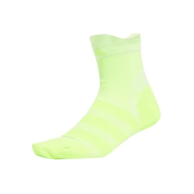 Immagine di adidas Unisex Adulto RUNxADIZERO Sock 1PP, white/lucid lemon/lucid lemon, 8.5 10