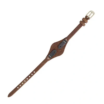 Immagine di Fossil Cinturino per orologio, 08 mm, in pelle, marrone, ES 3264 LB ES3264, Cinghia