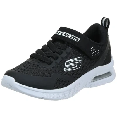 Immagine di Skechers Microspec Max Torvix, Scarpe Da Ginnastica Bambini e ragazzi, Black White Lght, 32 EU