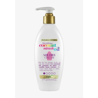 Immagine di OGX Frizz Defying + Coconut Miracle OIL AIR DRY Cream Trattamenti capelli, Taglia: 177 ml,