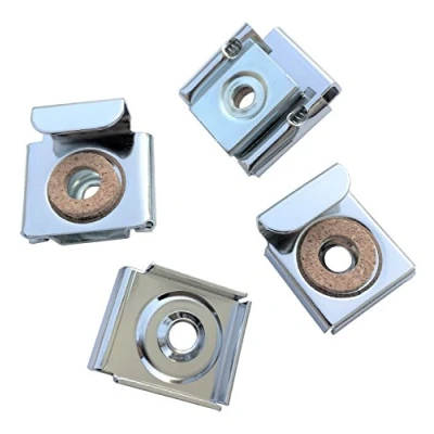 Immagine di Frameless Unframed Bathroom Mirror Glass Wall Hanging Fixing Kit Hardware Metal Chrome Effect Spring Loaded Clips with Screws and Rawl Plugs by Reflex