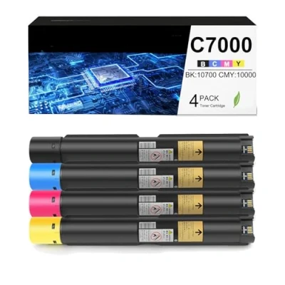 Immagine di CAIDI C7000 Cartuccia toner compatibile con Xerox Versalink C7000V C7000N C7000DN 106R03757 106R03758 106R03759 106R03760 (4PK)