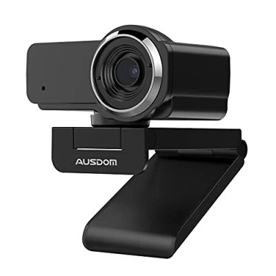 Immagine di AUSDOM AW635 HD 1080p Streaming Webcam con Microfono per PC, USB Web Camera Non grandangolare Perfetto Fare Video lezioni e chiamate casa Lavoro apprendimento a Distanza Mac Computer Zoom