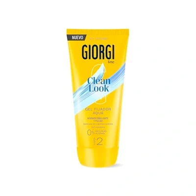 Immagine di Giorgi Line Gomina Clean Look con Olio di Argan, Gel per Acconciatura senza Residui 0% Silicone, Alcol, Pulita e Lucidatura, Elasticità Fissaggio sbavatura, 2 170 ml
