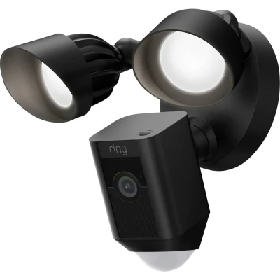 Immagine di ring Floodlight Cam Wired Plus Black 8SF1P1 BEU0 WLAN IP Videocamera di sorveglianza 1920 x 1080 Pixel