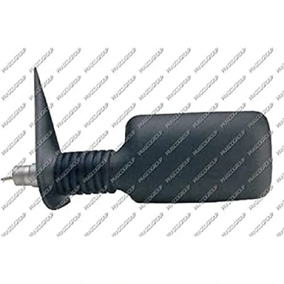 Immagine di Specchio retrovisore esterno Prasco FT1277004 Sx nero manuale regolabile dall&#039;interno, Regolazione:tiranteria, convesso FIAT: Uno Hatchback