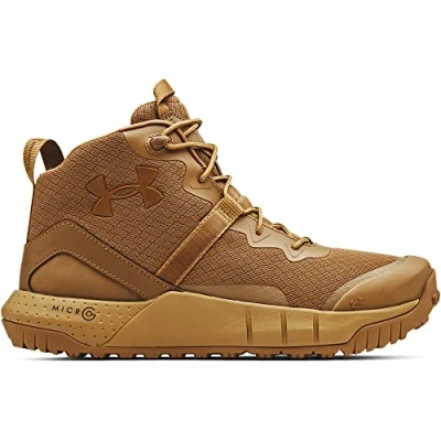 Immagine di Under Armour UA Micro G Valsetz Mid, Scarpa da Trail Running Uomo, Coyote, 47 EU, Coyote (Coyote / Coyote)