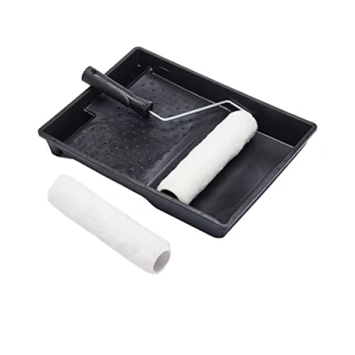 Immagine di Harris Essentials 101092005 Set doppio per pareti e soffitti, 1 vassoio, telaio, 2 manicotti a rullo, 22,9 cm