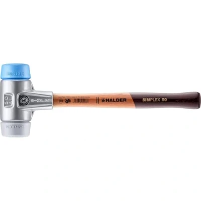 Immagine di Halder 7.907.147 cm Simplex &quot;tpe soft/tpe mid soft face Mallet, multicolore, 50 mm