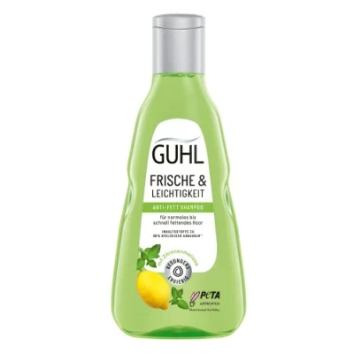 Immagine di Guhl Shampoo antigrasso, fresco e leggero, contenuto: 250 ml, tipo di capelli: grassi, normali