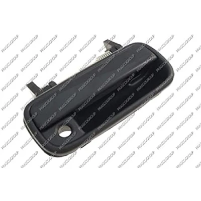 Immagine di PRASCO Maniglia Apriporta Esterno, anteriore Dx con foro per chiave nero TY8108001 TOYOTA: HILUX 5 Pick up