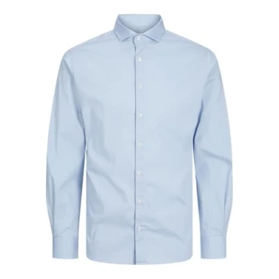 Immagine di JACK &amp; JONES Jjeaxel Stretch Shirt LS Noos Jnr Camicia a Maniche Lunghe, Blu di Cachemire, 164 Bambini e Ragazzi