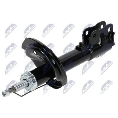 Immagine di NTY A MS 012 Ammortizzatore Assale anteriore Sx pressione del gas doppio tubo tipo McPherson Spina superiore, Collare inferiore