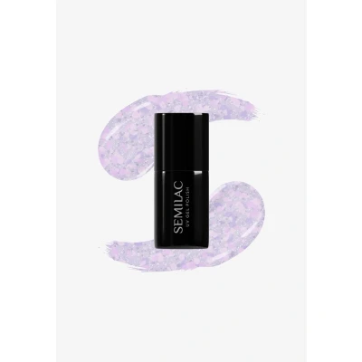 Immagine di Semilac UV GEL Polish Base coat, Donna, Taglia: 7 ml, Icy lavender