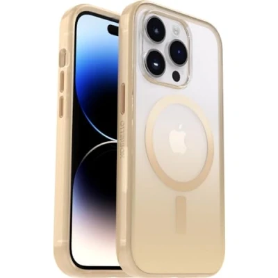Immagine di OtterBox Cover Serie Clear Case con MagSafe per iPhone 14 Pro, Resistente a Shock e Cadute, Ultra Sottile, Protettiva, Testata 2x vs le norme anti caduta MIL STD 810G, Tiara