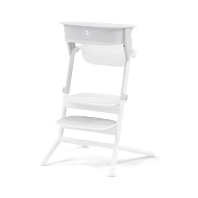 Immagine di CYBEX Gold LEMO Learning Tower Set, per Trasformare il Seggiolone in Torre di Apprendimento, 1 5 Anni (fino a 25 kg), 2 Tappetini Antiscivolo un Silicone Sedile e Poggiapiedi, All White