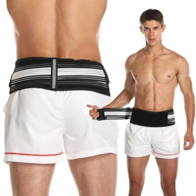 Immagine di Cintura per sciatica alleviare il mal di schiena e la sciatica, fascia supporto sacroiliaco l&#039;anca uomini donne sollievo dal dolore sciatico, lombare, articolare pelvico ﻿