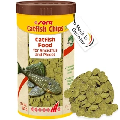 Immagine di sera Wels Chips Nature Mangime per Ancistrus e Loricaridi Set %: 2 x 1 L