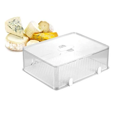 Immagine di Tescoma 891828 Purity Contenitore Igienico Frigorifero per Formaggio, Plastica, Trasparente, 22 x 28 10H cm