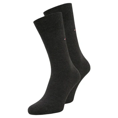 Immagine di Tommy Hilfiger Classic 2P Calze, Uomo, Taglia: 39 42, Middle grey melange