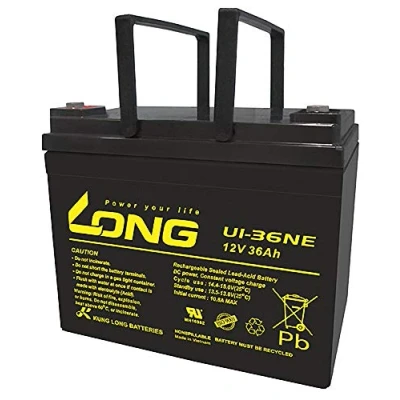 Immagine di 1 batteria AGM 12V / 36Ah al piombo U1 36NE resistente ai cicli, MP36 12C REC36 12I 12LCP 36 34Ah 35Ah 38Ah