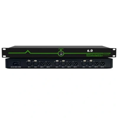Immagine di Vituord Soppressore di Feedback Professionale, 6 in out Microfono Anti Ululato Frequency Shifter, Stage KTV Effector, per Performance Conference