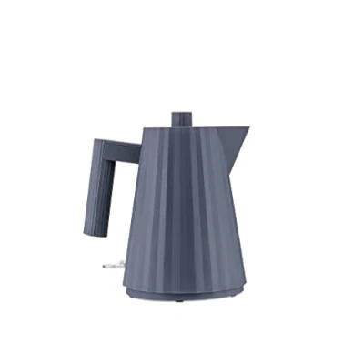 Immagine di Alessi Kettle Plissé Grey Michele de Lucchi 1 Liter MDL06/1 G