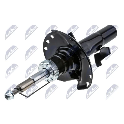 Immagine di NTY A VV 007 Ammortizzatore Assale anteriore Sx pressione del gas doppio tubo tipo McPherson Spina superiore, Piastra inferiore