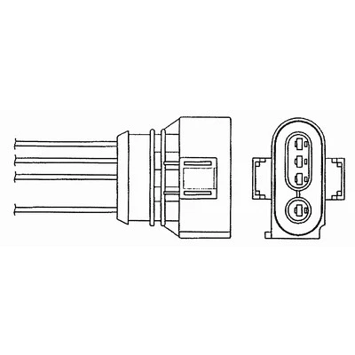 Immagine di NGK 5750 Sonda lambda 4 AUDI: A4 B5 Avant, A6 C5 A8 D2, VOLKSWAGEN: Passat GP Sedan, Variant