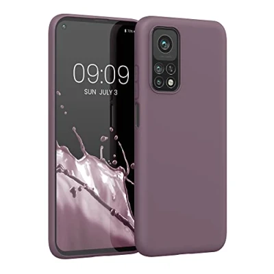 Immagine di kwmobile Custodia Compatibile con Xiaomi Mi 10T / Pro Cover Back Case per Smartphone in Silicone TPU Protezione Gommata uva