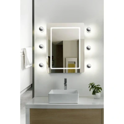 Immagine di LightMe Aqua LM85640 Lampada da parete a LED GU10 4.9 W (monocolore) Cromo
