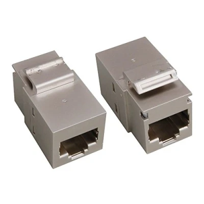Immagine di Accoppiatore RJ45 F/F STP C6A Keystone