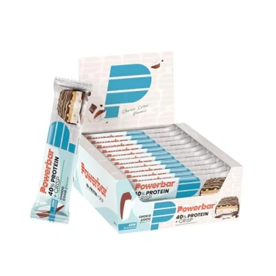 Immagine di Powerbar 40% Protein Plus Crisp Choco Coco 12x40g Barretta ad alto contenuto proteico e a basso di zuccheri