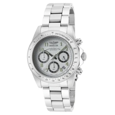 Immagine di Invicta Speedway Orologio da Uomo in acciaio inossidabile con movimento Quarzo 39mm, Argento / Grigio