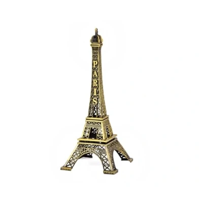 Immagine di ds. distinctive style Modello Torre Eiffel Statua metallica Statuetta per souvenir 32 cm